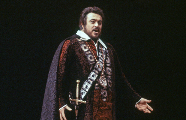 Luciano Pavarotti as Fernando in Donizetti's "La Favorita."